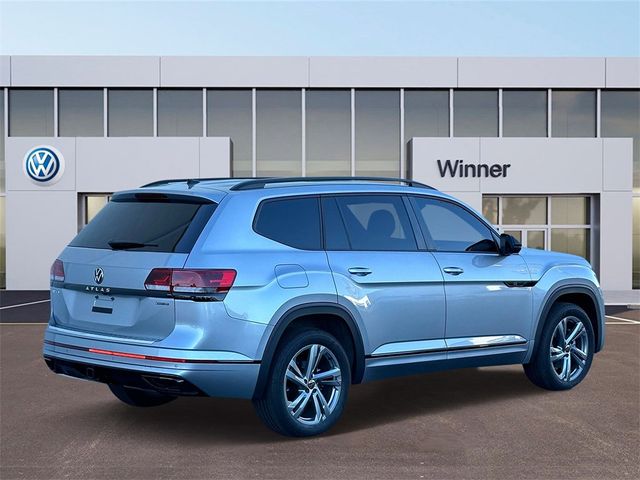 2023 Volkswagen Atlas 3.6L V6 SEL R-Line Black