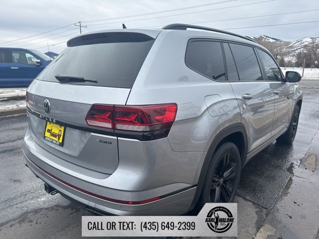 2023 Volkswagen Atlas 3.6L V6 SEL R-Line Black