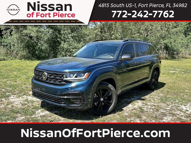 2023 Volkswagen Atlas 3.6L V6 SEL R-Line Black