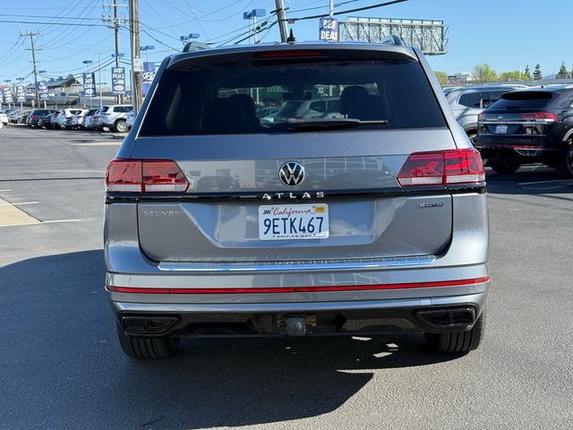 2023 Volkswagen Atlas 3.6L V6 SEL R-Line Black