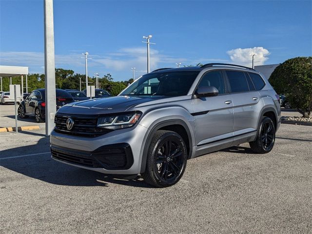 2023 Volkswagen Atlas 3.6L V6 SEL R-Line Black