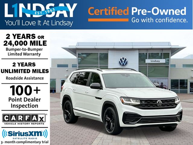 2023 Volkswagen Atlas 3.6L V6 SEL R-Line Black