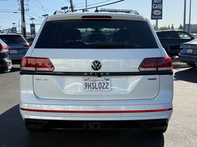 2023 Volkswagen Atlas 3.6L V6 SEL R-Line Black