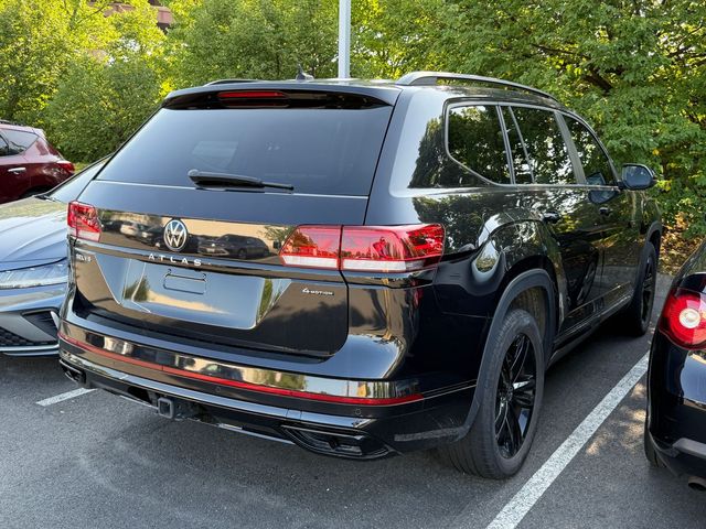 2023 Volkswagen Atlas 3.6L V6 SEL R-Line Black