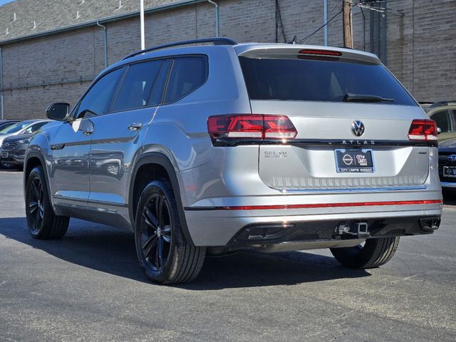 2023 Volkswagen Atlas 3.6L V6 SEL R-Line Black