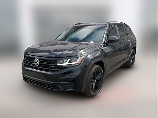 2023 Volkswagen Atlas 3.6L V6 SEL R-Line Black