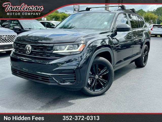 2023 Volkswagen Atlas 3.6L V6 SEL R-Line Black