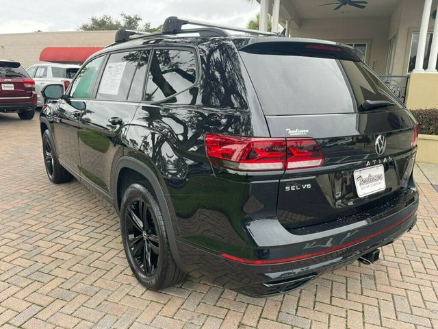 2023 Volkswagen Atlas 3.6L V6 SEL R-Line Black