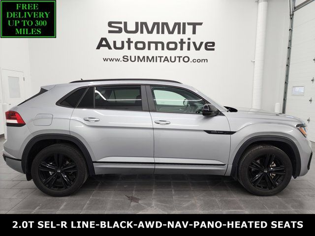 2023 Volkswagen Atlas Cross Sport 2.0T SEL R-Line Black