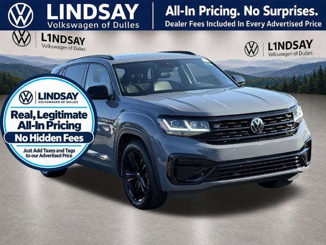2023 Volkswagen Atlas Cross Sport 3.6L V6 SEL R-Line Black