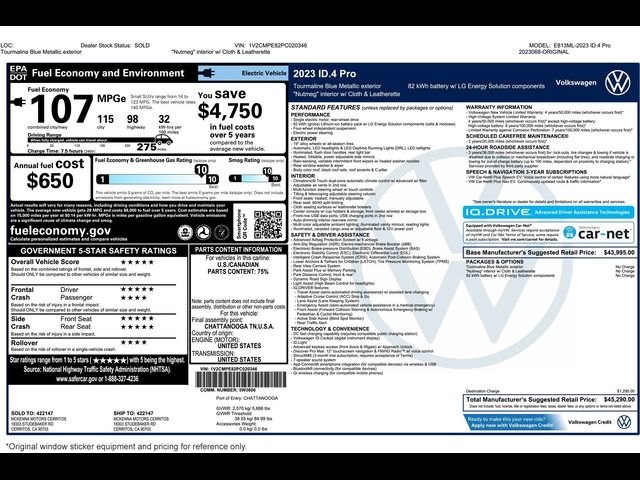 2023 Volkswagen ID.4 Pro