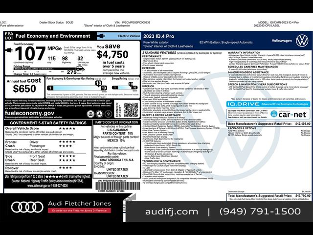 2023 Volkswagen ID.4 Pro