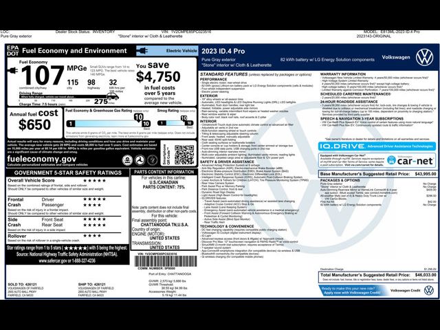 2023 Volkswagen ID.4 Pro