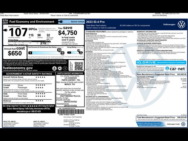 2023 Volkswagen ID.4 Pro