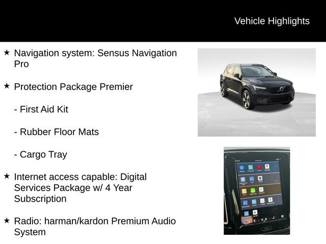 2023 Volvo XC40 Recharge Pure Electric Ultimate