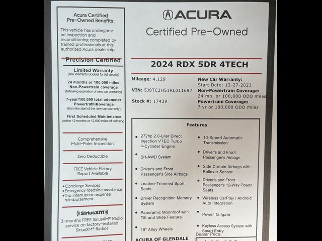 2024 Acura RDX Technology