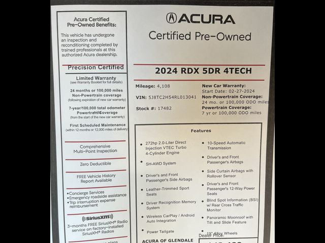 2024 Acura RDX Technology