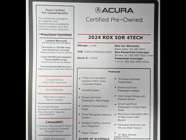 2024 Acura RDX Technology