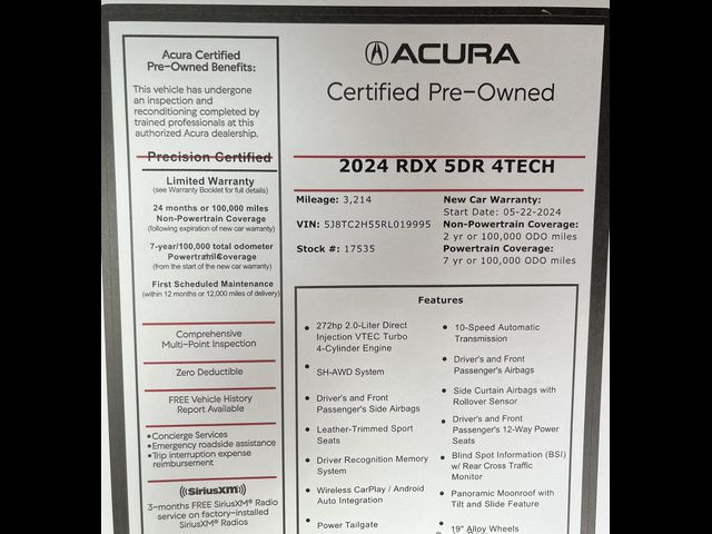 2024 Acura RDX Technology