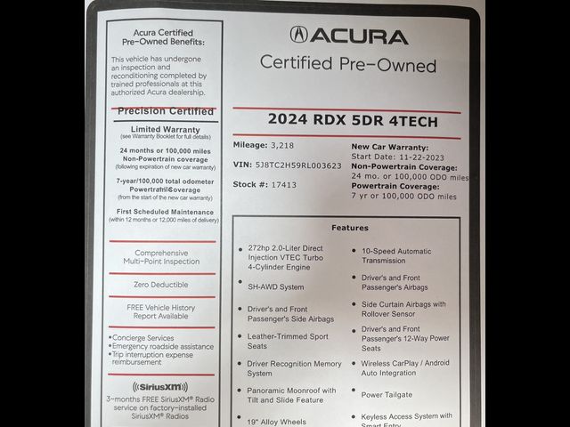 2024 Acura RDX Technology