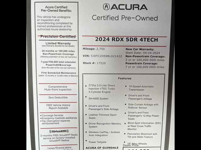 2024 Acura RDX Technology