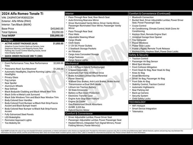 2024 Alfa Romeo Tonale Ti