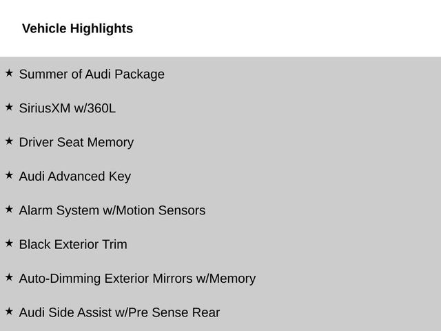 2024 Audi A5 Sportback S Line Premium