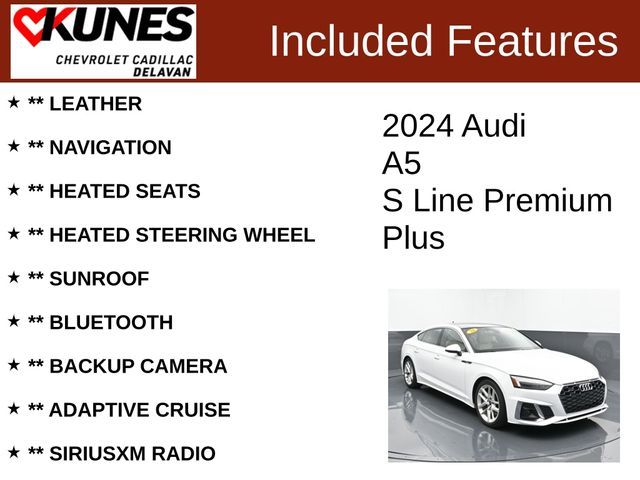 2024 Audi A5 Sportback S Line Premium Plus