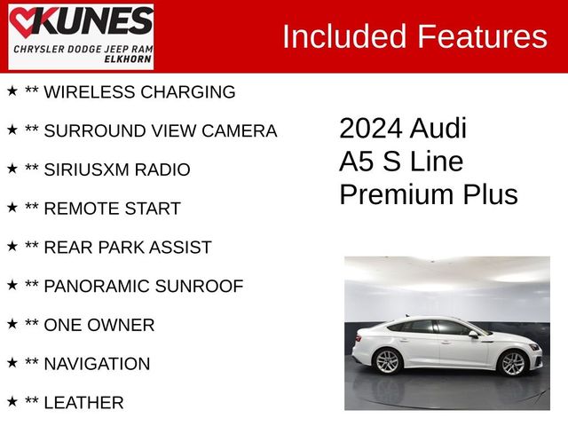 2024 Audi A5 Sportback S Line Premium Plus