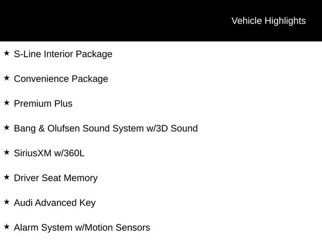 2024 Audi A5 Sportback S Line Premium Plus