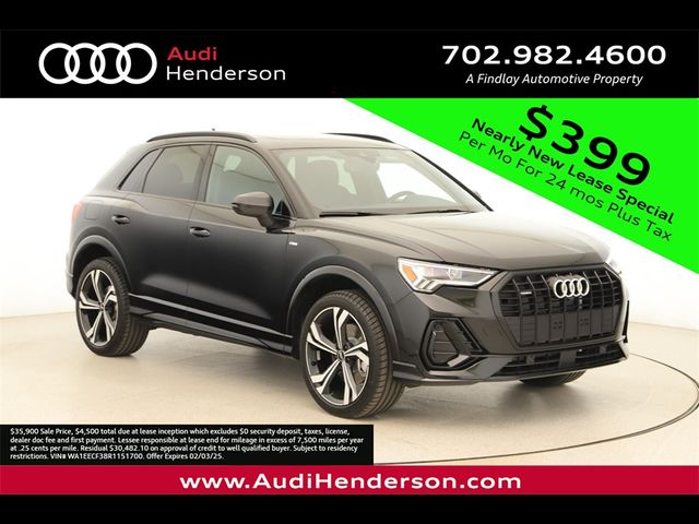 2024 Audi Q3 S Line Premium Plus