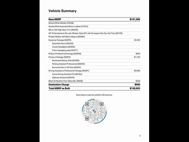 2024 BMW 7 Series 760i xDrive