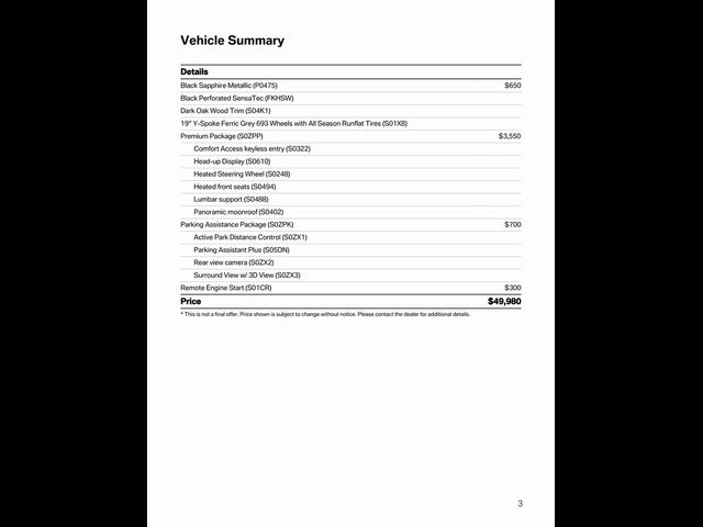 2024 BMW X3 xDrive30i