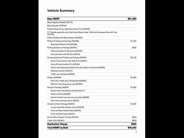 2024 BMW X7 xDrive40i