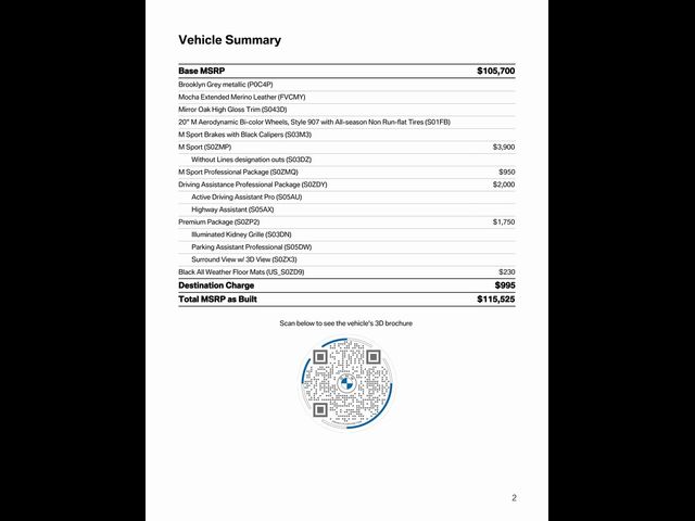 2024 BMW i7 eDrive50