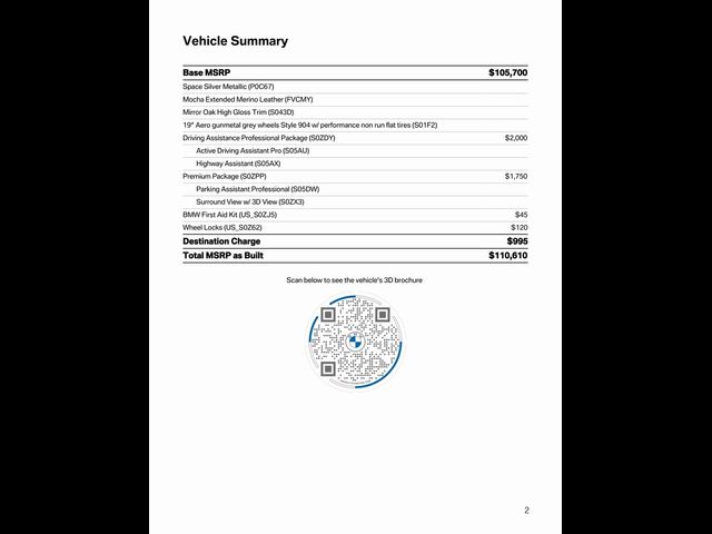 2024 BMW i7 eDrive50