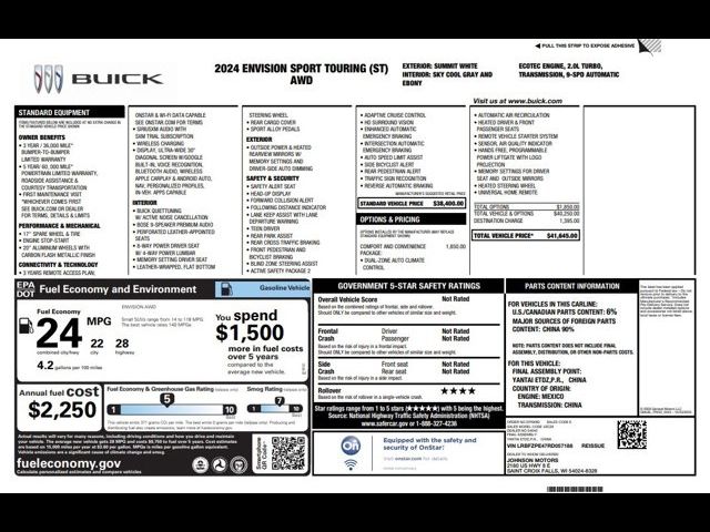 2024 Buick Envision Sport Touring