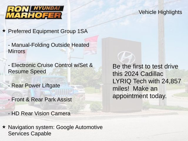 2024 Cadillac LYRIQ Tech