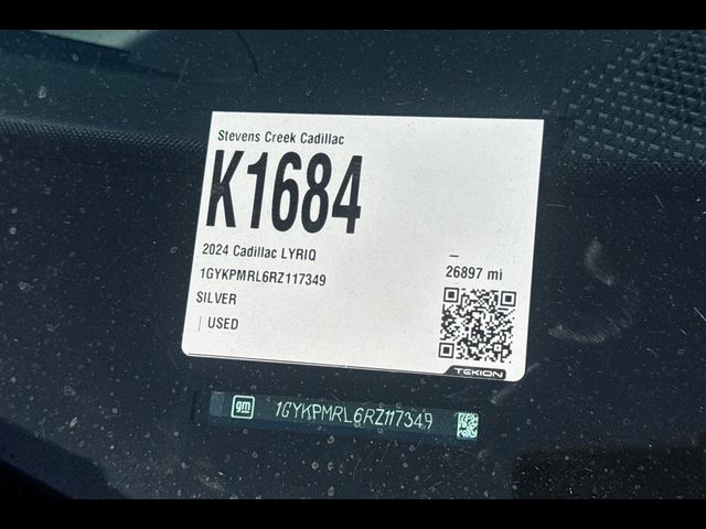 2024 Cadillac LYRIQ Tech