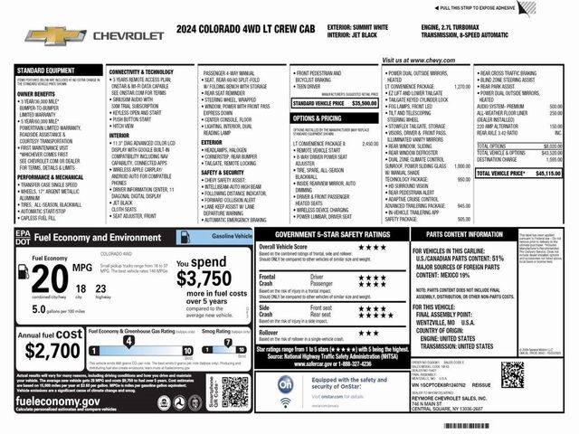 2024 Chevrolet Colorado LT