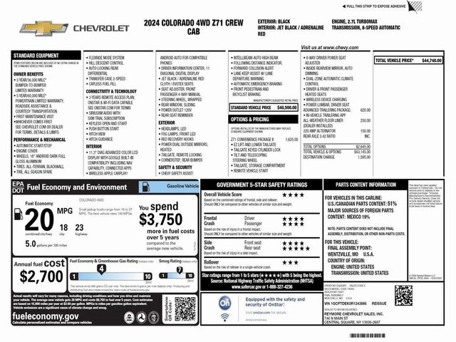 2024 Chevrolet Colorado Z71