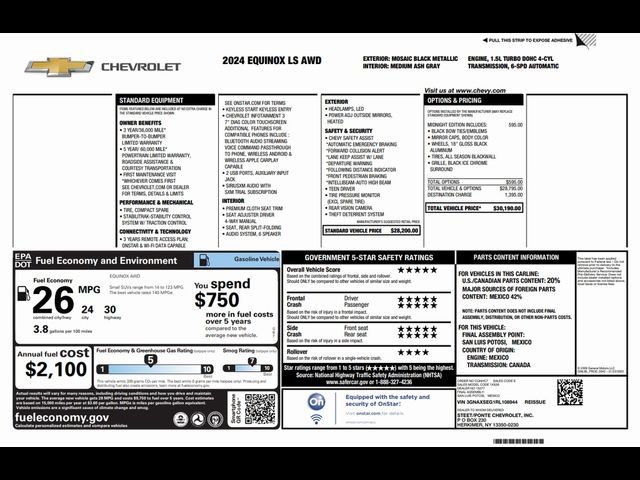 2024 Chevrolet Equinox LS