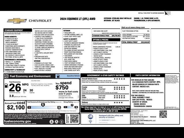 2024 Chevrolet Equinox LT