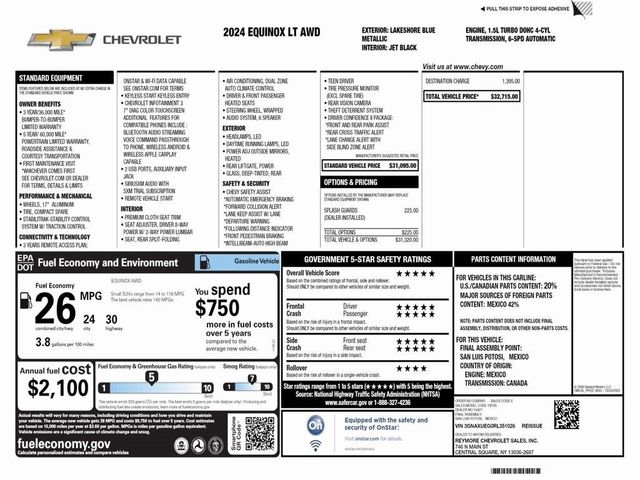 2024 Chevrolet Equinox LT