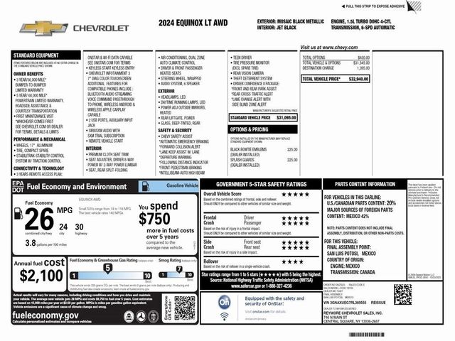 2024 Chevrolet Equinox LT