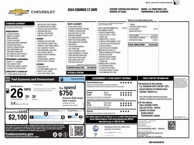 2024 Chevrolet Equinox LT