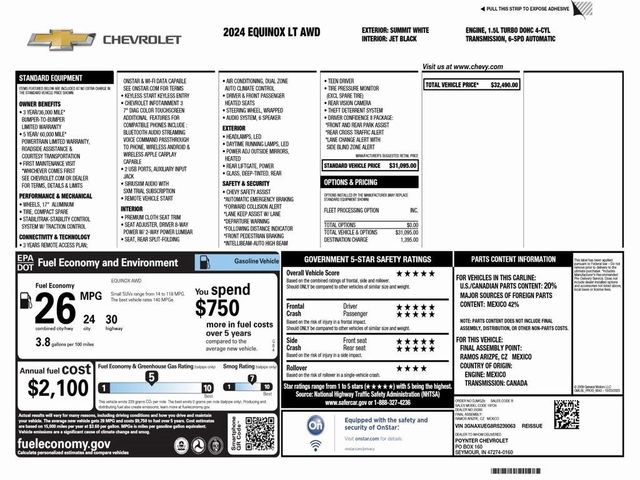 2024 Chevrolet Equinox LT