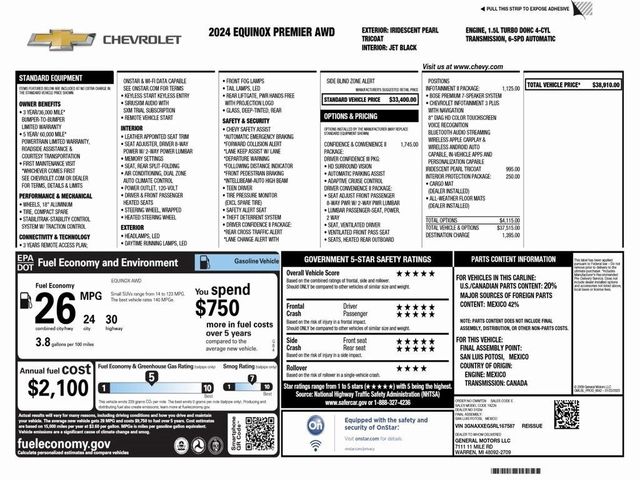 2024 Chevrolet Equinox Premier