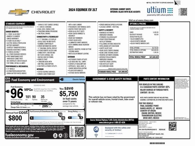 2024 Chevrolet Equinox EV LT