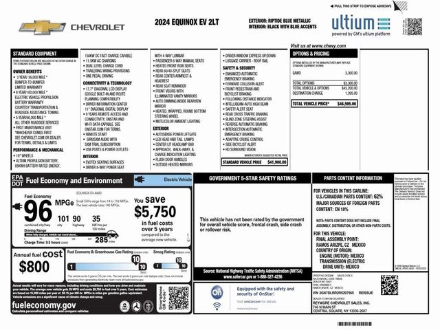 2024 Chevrolet Equinox EV LT